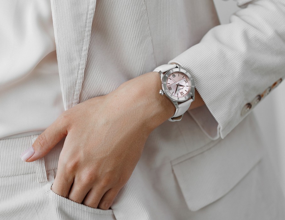 жемчуг 715 36 мм кварц по акции