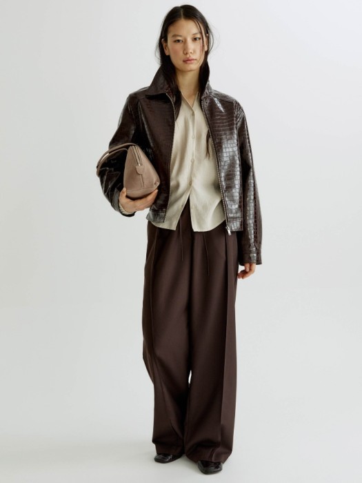 блуза оверсайз с жатым эффектом от известного бренда по акции