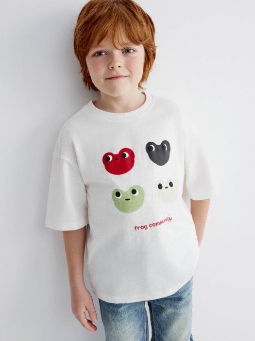 футболка оверсайз с принтом для мальчиков 4610517338532 фотография