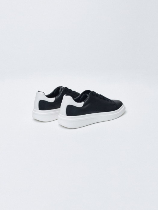 комбинированные кеды из натуральной кожи из россии купить с доставкой