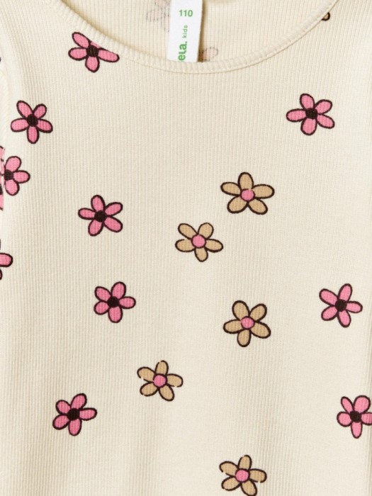 лонгслив с принтом для девочек из проверенных материалов со скидкой