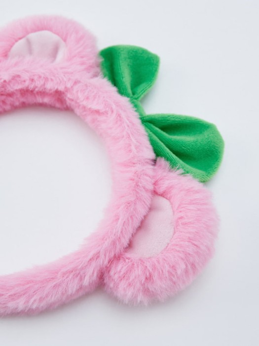 пушистый ободок с ушками виви для девочек от известного бренда по акции