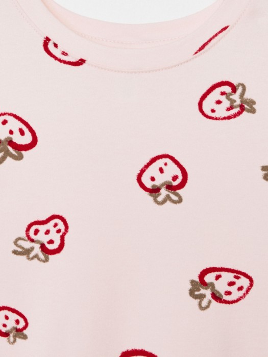 трикотажное платье с принтом для девочек из проверенных материалов со скидкой