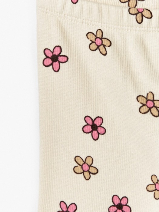 трикотажные брюки клеш с принтом для девочек из россии купить с доставкой