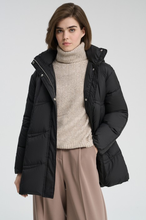 пуховик с капюшоном 722277003 фотография