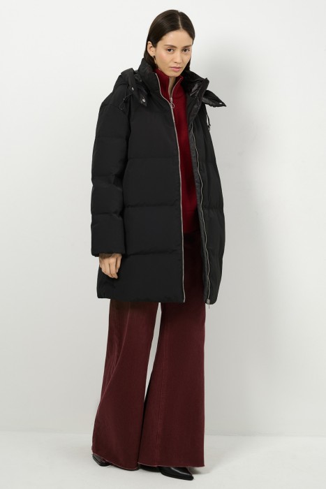 пуховик с капюшоном 716293003 фотография