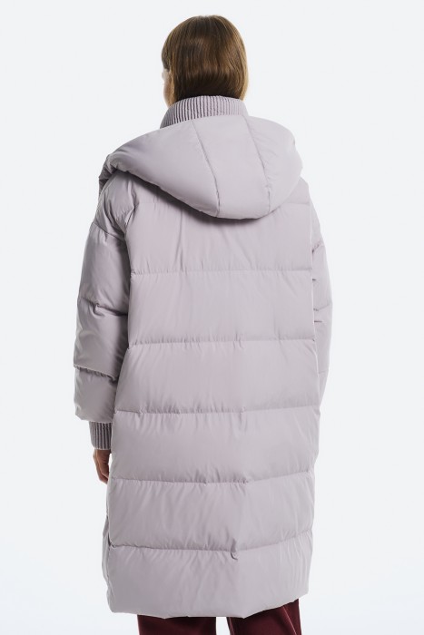 утепленное пальто с капюшоном по цене 4560 руб с промокодом