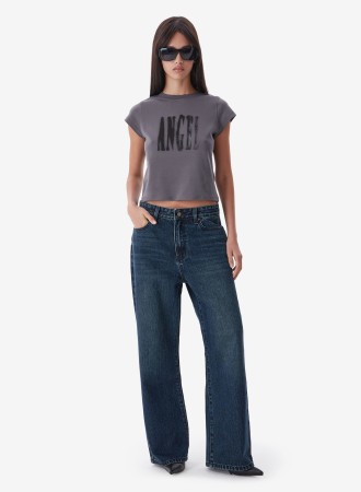 джинсы straight denim fable - женская одежда