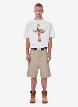 футболка can of beer white fable - мужская одежда, обувь и аксессуары