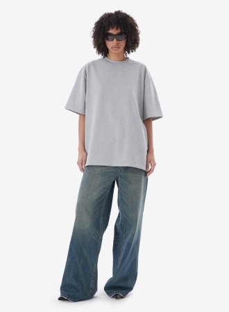 футболка uniform grey melange fable - мужская одежда, обувь и аксессуары