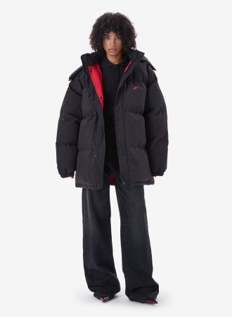пуховик long black fable - верхняя одежда