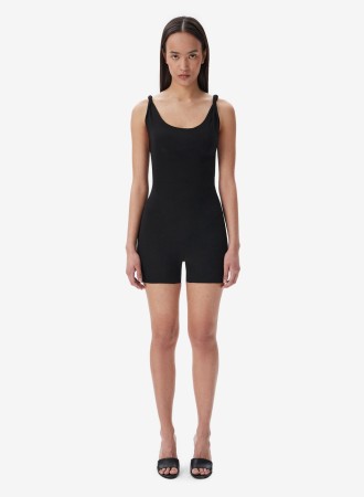 ромпер skintight black fable - комбинезоны и ромперы