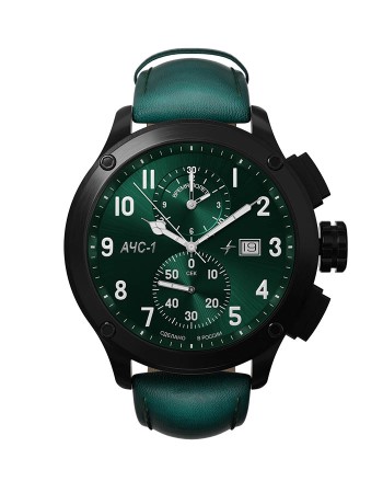 ачс-1 3520.d 44 мм кварц хронограф зеленые матовые - аксессуары