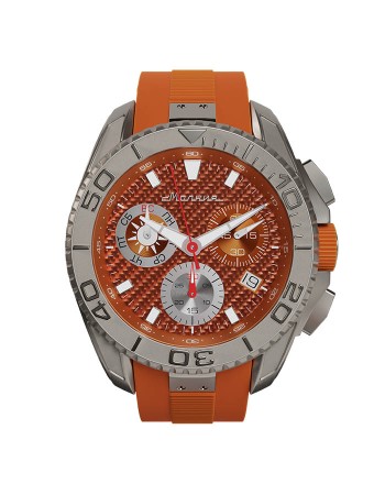 energy z60 44 мм кварц хронограф титан - мужские аксессуары