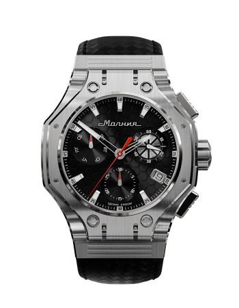 hyron z60 44 мм кварц хронограф - мужские аксессуары