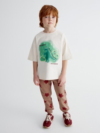 джоггеры с принтом для мальчиков - джинсы и брюки