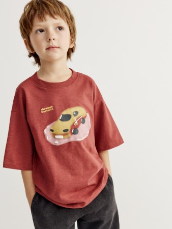футболка оверсайз с принтом для мальчиков - детские футболки для мальчиков 