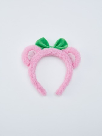 пушистый ободок с ушками виви для девочек - детские аксессуары